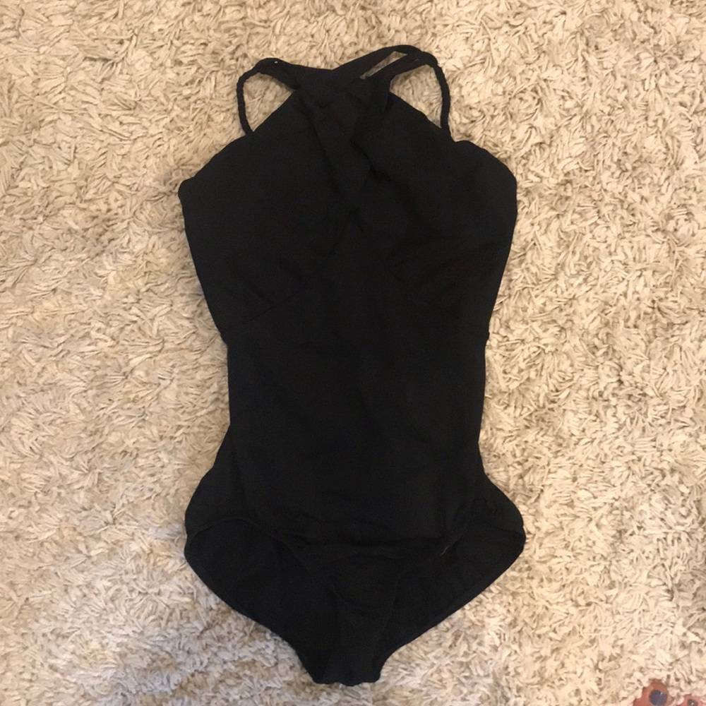 Black Mirella Leotard